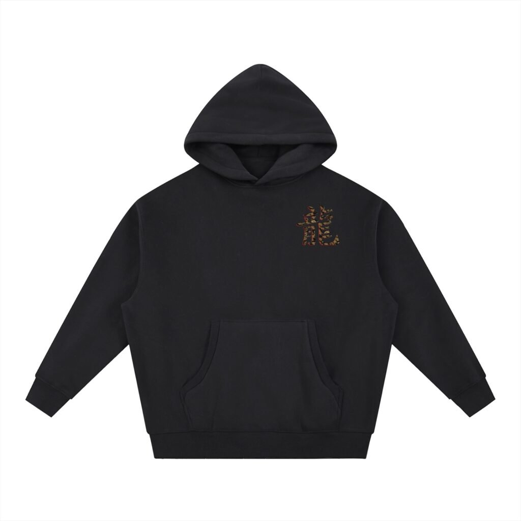 Essential Oversized Boxy Fit Fleece Hoodie