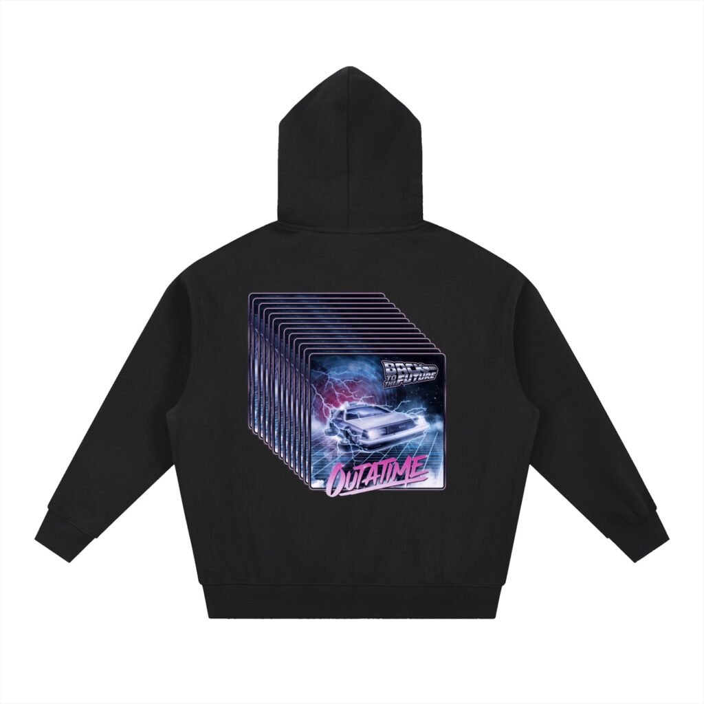 Essential Oversized Boxy Fit Fleece Hoodie